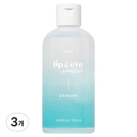 Etude House Lip & Eye Remover, 250ml, 3 pcs / 에뛰드하우스 립 앤 아이 리무버, 250ml, 3개