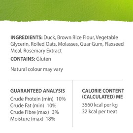 Caledon Farms Chewy Duck Sticks Dog Treats, 44oz