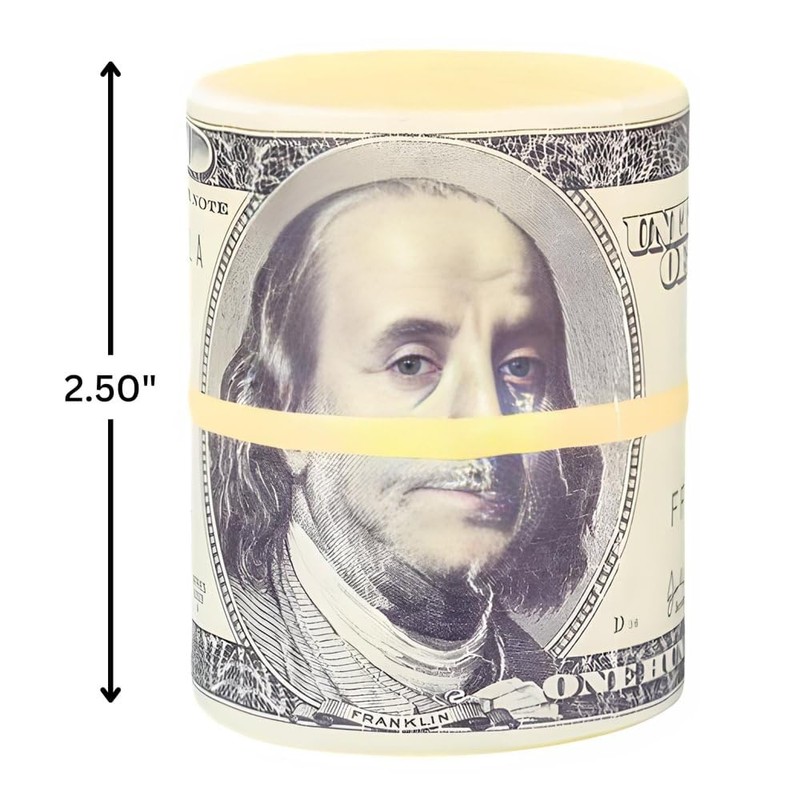 2.5" Squish Money Squeeze Money Roll