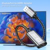 4K@60Hz Display Port to HDMI Adapter 2-Pack, Display Port Male