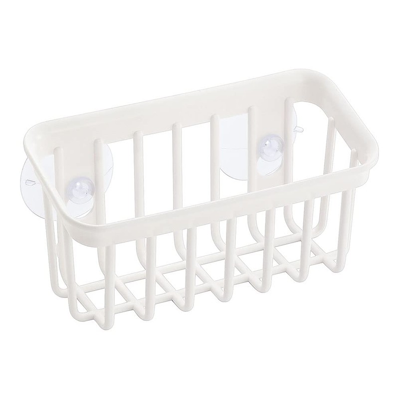 Squirrel Vertical Sponge Rack Holder, White, W 6.9 x D
