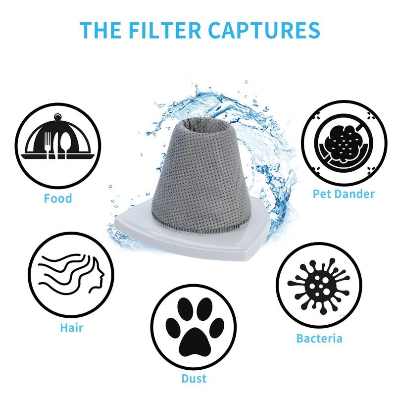 Juego de 6 Filtro de Vacío de Mano, Filtro de