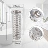 2" Commercial Floor Drain Strainer, 6'' High, Thick Perforated Stainless