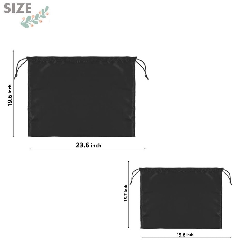 2 Pack Dust Bags for Handbags Silk Dust Cover Bag