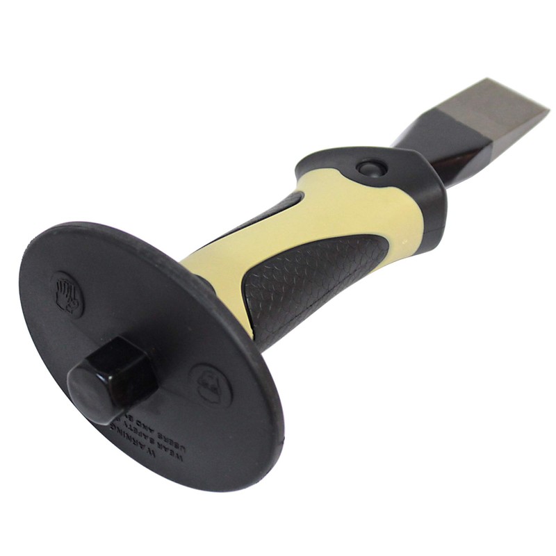 Bigman BHGC-2 Hand Guard Chisel Flat Blade 1.0 inches (25