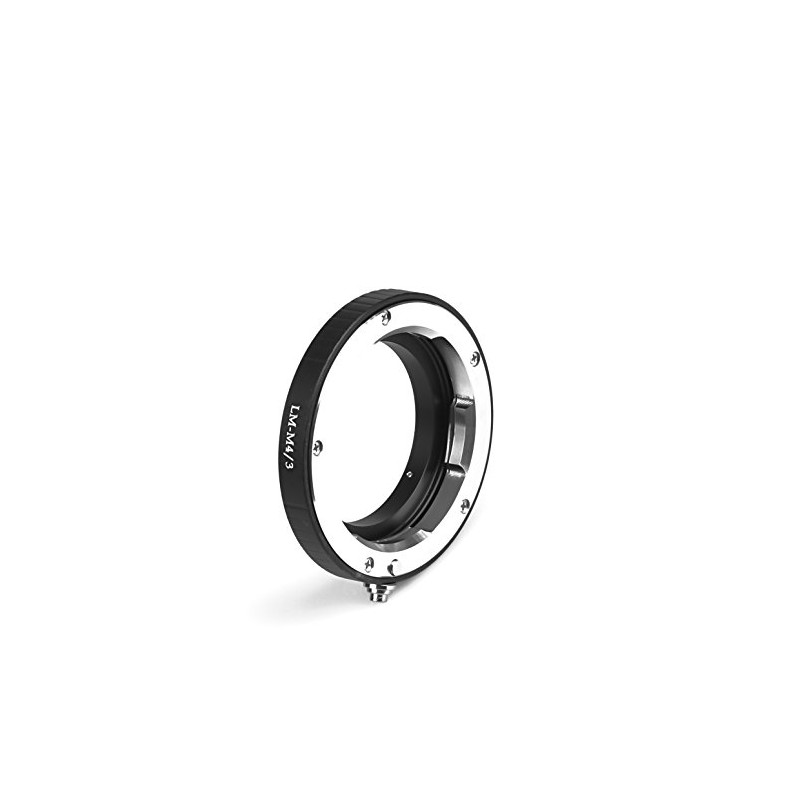 fittings4you LM-M4/3 Lens Adapter Compatible with Leica M LM Lens