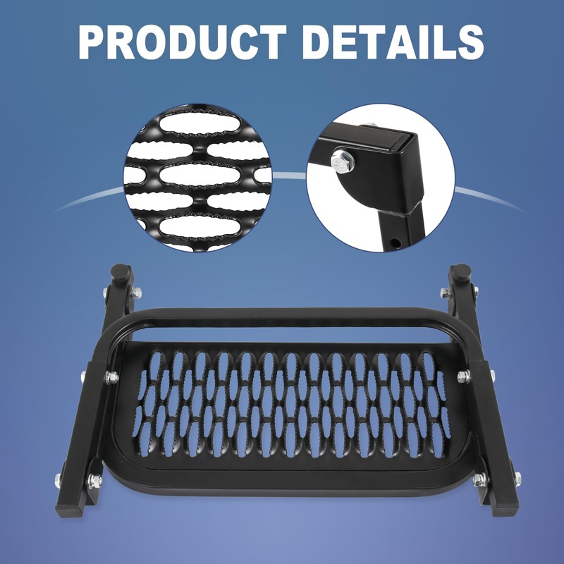DICMIC Folding Heavy Duty Tire Step for Truck, SUV and