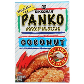 Kikkoman Coconut Seasoned Panko Bread Crumbs, 8 Oz
