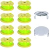 10PCS Line String Trimmer Replacement Spool, Weed Eater Cap Auto