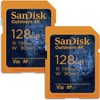 SanDisk 128GB 2-Pack Outdoors 4K SDXC UHS-I Memory Card (2x128GB)