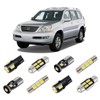 BRISHINE White Interior LED Lights Kit for Lexus GX470 2003