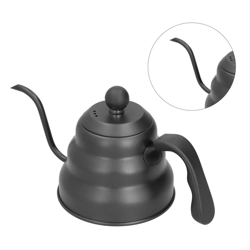PTFE Stainless Steel Tea Pot Coffee Kettle Gooseneck Spout Pour