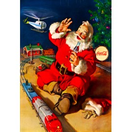 Unbranded SANTA CLAUS 3 Photo Magnet @ 3"x5"