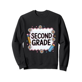 First Day of Second Grade Teacher Back to School Kids Sweatshirt