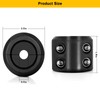 4 PCS Rubber Winch Cable Hook Stopper, Universal Winch Hook
