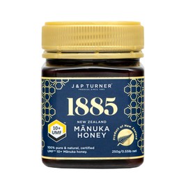 1885 by J&P Turner Manuka Honey UMF 10+ Certified 100% Pure, Raw & Natural Health & Healing (8.8oz)