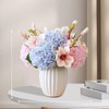 XDDCPWL Artificial Flowers Bouquet Hydrangea Fake Flowers Rose Flowers Arrangement