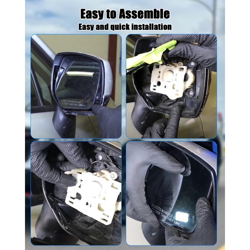 Passenger Side Mirror Glass Compatible with Subaru Crosstrek 2018 2019