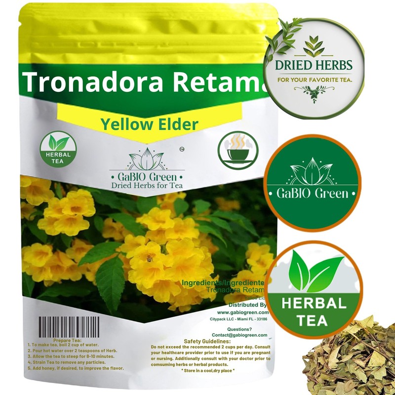 Gabio Green-Tronadora Retama, 8 oz/ 1/2 pound gr Premium Quality