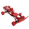 RC Car Chassis Frame Kit Aluminium Alloy Frame with Wheel