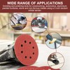 100 PCS 5 Inch Sanding Disc 80 Grit, 8 Hole