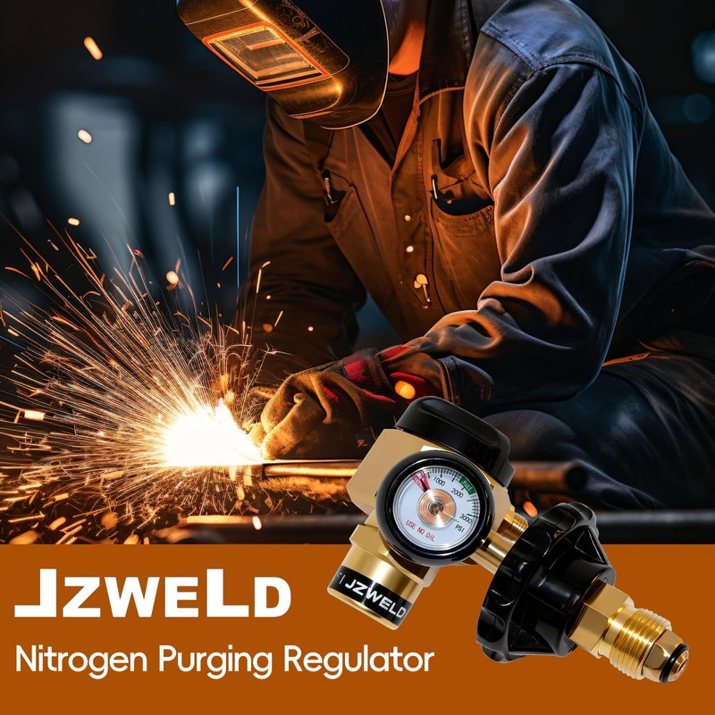 JZWELD VN-500 Nitrogen Purging Regulator