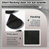 Velvety Triangle Powder Puff Set - Unscented, Suitable for Combination