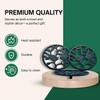 Cast Iron Bird Trivet Set, 3-Pack - Decorative Metal Pot