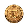 High-quality gold metal buttons, metal buttons with anchor, made in