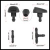 Hihaha 7pcs Front Windshield Washer Nozzles for Citroen C3 for