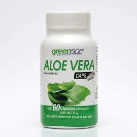 Greenside Aloe Vera 60 Caps Regenerador Celular Sabor Sin Sabor