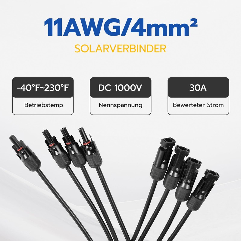 Wspiho Solar Cable Y Splitter 6 mm2 4 Compartments 1