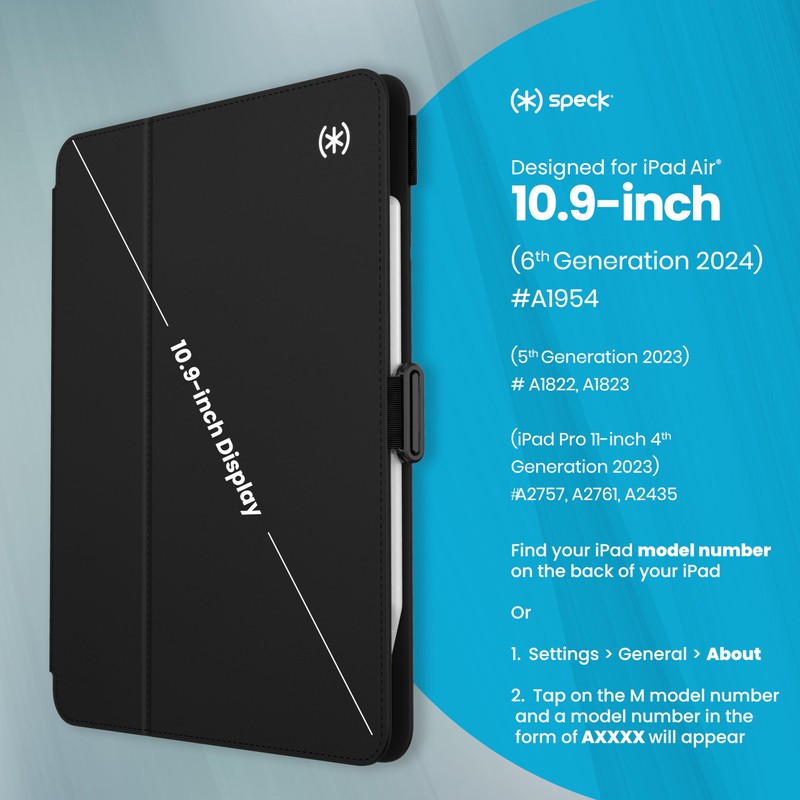 AP-2027 Balance Folio Tablet Covers (BlackBlackWhite)