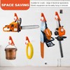 Mtanlo 2 Pack Heavy Duty Chainsaw Hanger Wall Mount -
