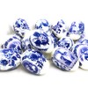 Ukrainisches Kunsthandwerk Easter Eggs for Hanging "Gzel" 21 Eggs Weatherproof
