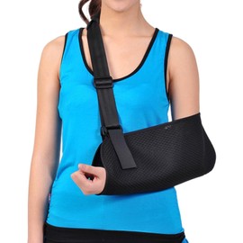 SUNGLITTER Arm Sling for Shoulder Injury - Breathable & Lightweight Arm Support for Men & Women - Ideal for Broken, Dislocated, Fracture, and Elbow Injuries - Universal Fit