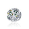 OutstandLong Womens Hollow Tree of Life Family Green Bead Charms