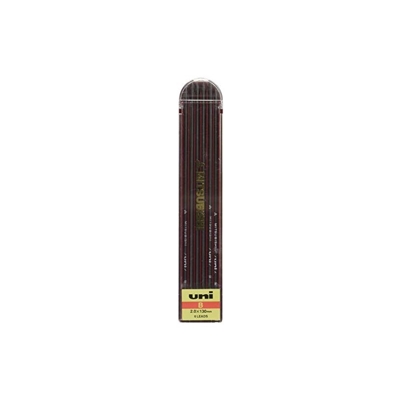 Mitsubishi Pencil Uni-Holder Leads B, Pack of 6