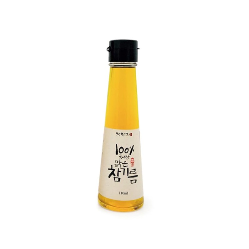 KOREAC_ 한국 참기름 Korean Mildly Roasted Pure Sesame Oil 110ml