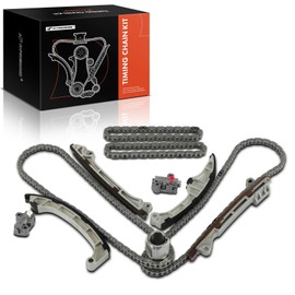 A-Premium 14PCS Engine Timing Chain Kit W/Sprocket & Tensioner & Guide Compatible with Toyota Tundra 2010-2019, Sequoia 2010-2012 & Lexus IS F, GX460, GS F, GS460, LS460, LS600h - V8 4.6L 5.0L 5.7L