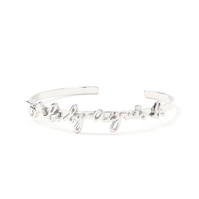 [アニエスベー] トゥービー バイ ロゴ ブレスレット WQ29 BRACELET レディース Free シルバー