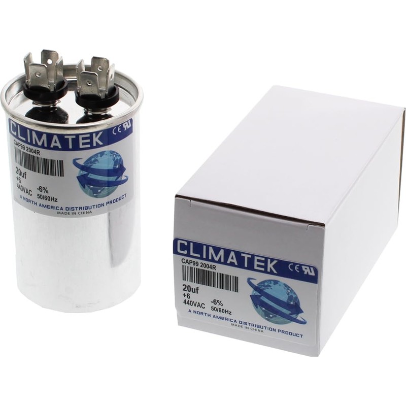 HQ1094968AX - ClimaTek Upgraded 20 uf MFD Round 370/440 Volt