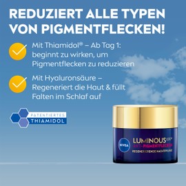 NIVEA Cellular Luminous 630 Anti Pigment Spots Regenerating Night 5gment Spots Regenerating Night 5