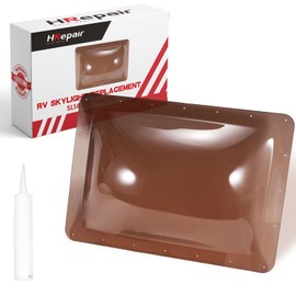 HRepair SL1422 RV Skylight Replacement,18" x 26" Camper Skylight fits Standard 14" x 22" Openings 16" x 26" Overall,RV Shower Bathroom Skylight Cover - SL1422S(Smoke)