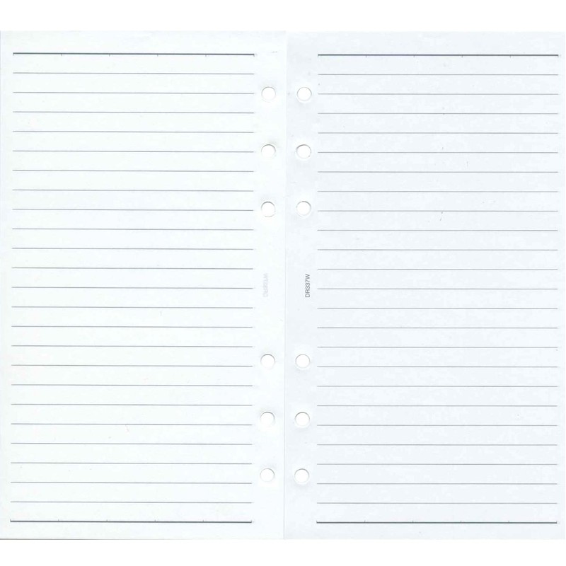 reimei藤井 Leonardo Refill Cases-White-Rubber Note Width ruled white bible dr337