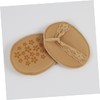 LALAFINA 1pair Invisible Sponge Foot Pads for High Heels Khaki
