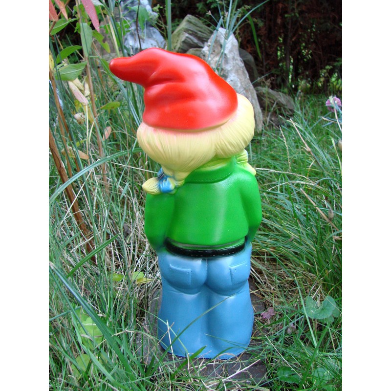 Rakso 0941 Garden Gnome Woman Made of Shatterproof PVC Gnome