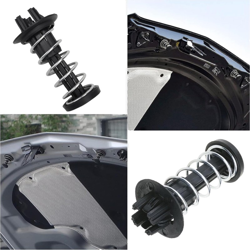 2Pcs Hood Catch Spring Safety Engine Hood Spring Compatible with