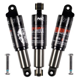 CNCLOL Mountain Bike Rear Shock 190x750mm,Bicycle Shock Absorber- Hydraulic Rear Suspension Shock for Mtb/Mtn/ebike/Dmn.