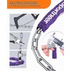 Sportneer Bike Lock - High Security Bicycle Chain Lock 5-Digit